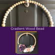 Load image into Gallery viewer, Easter Wood Bead Wreath Craft Kit