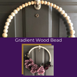 Load image into Gallery viewer, Halloween Wood Bead Wreath Craft Kit
