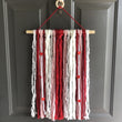 Load image into Gallery viewer, Valentine macrame wall hanging