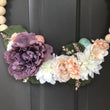 Load image into Gallery viewer, Easter Wood Bead Wreath Craft Kit