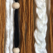 Load image into Gallery viewer, Fall wood bead wall hanging detail