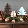 Load image into Gallery viewer, Winter felt trees craft kit