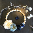 Load image into Gallery viewer, Winter Wood Bead Wreath Craft Kit DIY