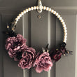 Load image into Gallery viewer, Wood Bead Halloween Wreath Craft Kit