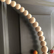 Load image into Gallery viewer, Valentine Wood Bead Wreath Craft Kit