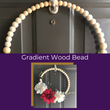 Load image into Gallery viewer, Christmas Wood Bead Wreath Craft Kit