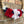 Load image into Gallery viewer, Red, White and Blue Wood Bead Wreath up close
